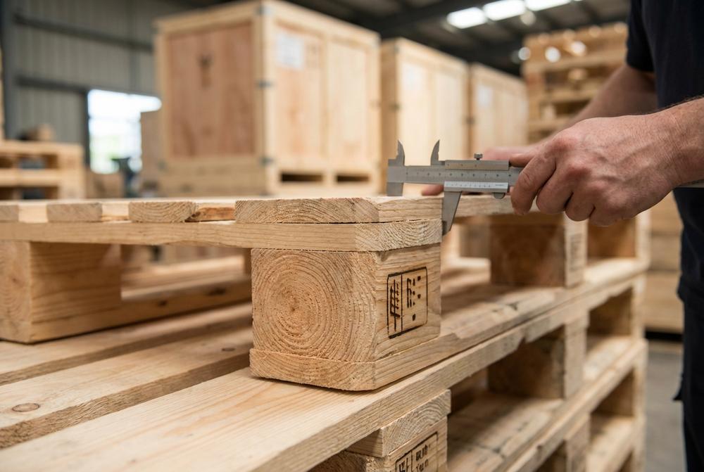 Dřevěné palety na míru pro logistiku, výrobu a e-commerce na skladové ploše